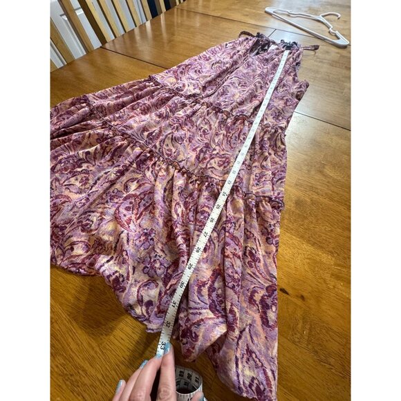 Anthropologie Drew Naomi Maxi Dress in Purple Plum EUC Size Medium - Picture 6 of 9